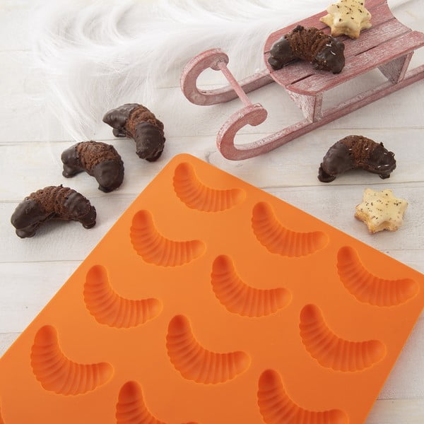 Silikonski kalup za pečenje za božićne suhe kolačiće 21x24,5 cm – Orion-image-4