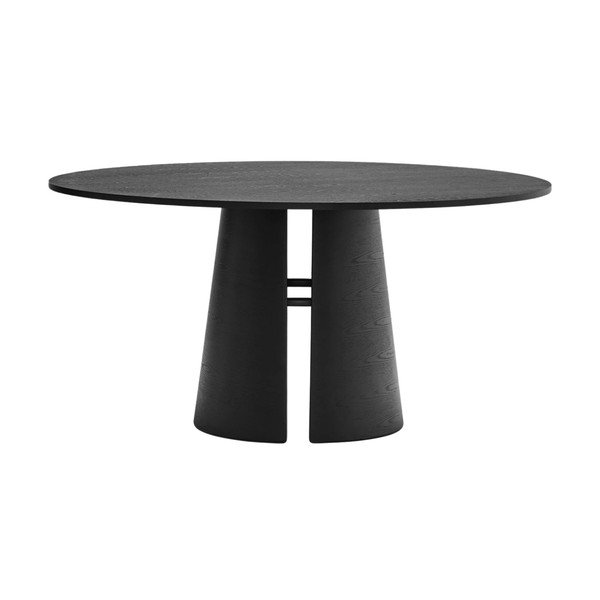 Okrugao blagovaonski stol u dekoru jasena ø 157 cm Cep – Teulat-image-2