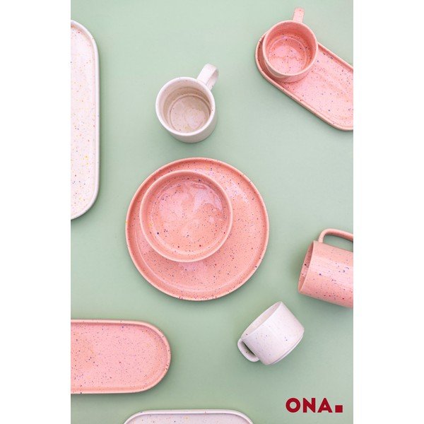 Bež porculanski tanjur za serviranje Fika – ONA-image-4