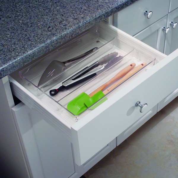 Prozirni organizator s 3 odjeljaka s 3 idsiglom, 35 x 27 cm-image-1