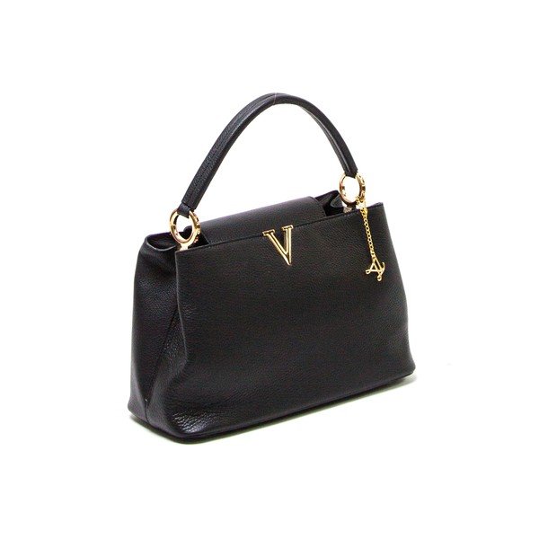 Kožna torbica Luisa Vannini 1132 Nero-image-3