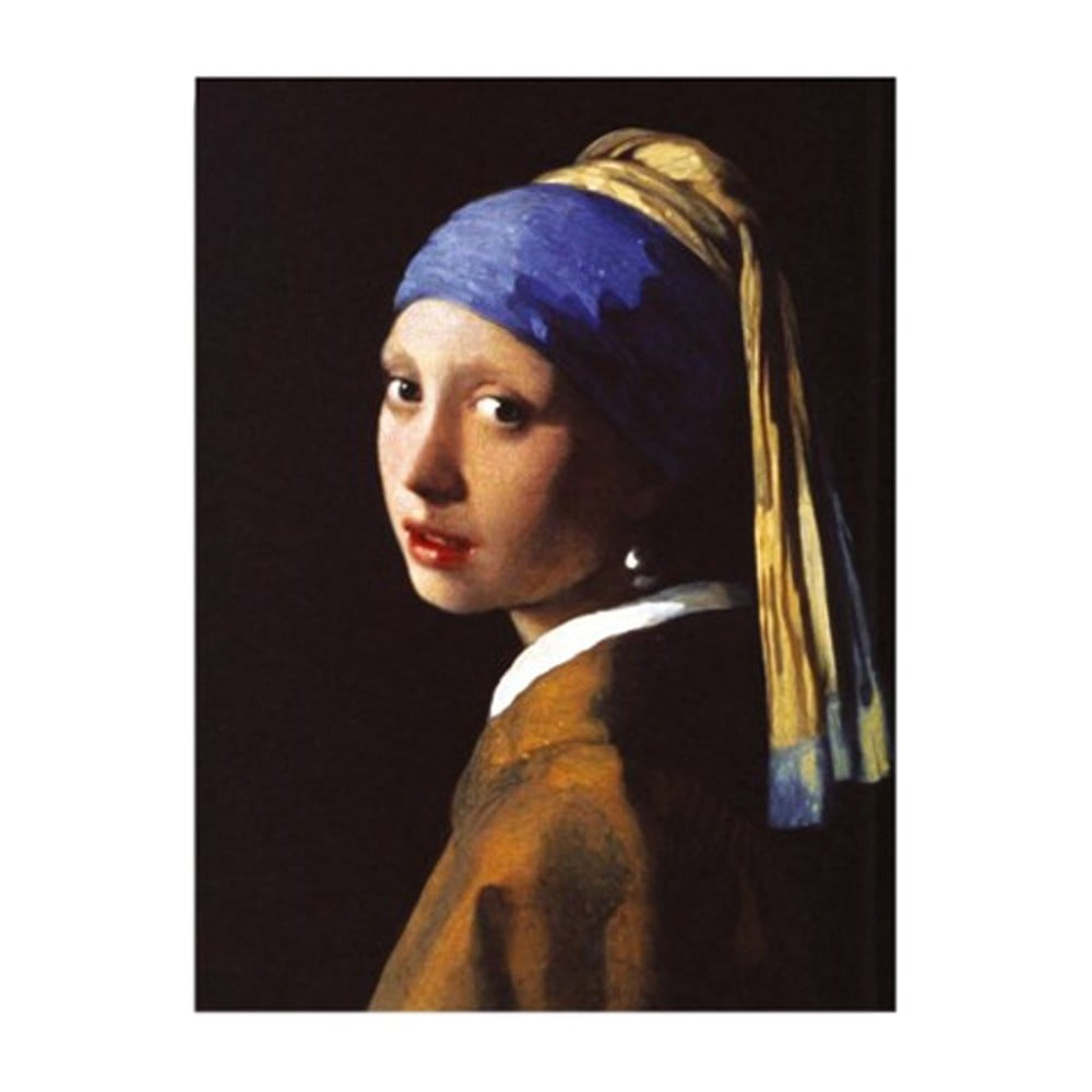 Zidna reprodukcija na platnu Johannes Vermeer The Girl with Pearl, 30 x 40 cm