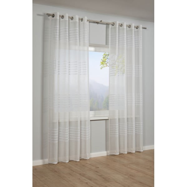 Bijela zavjesa 245x140 cm Etamine - Gardinia-image-1