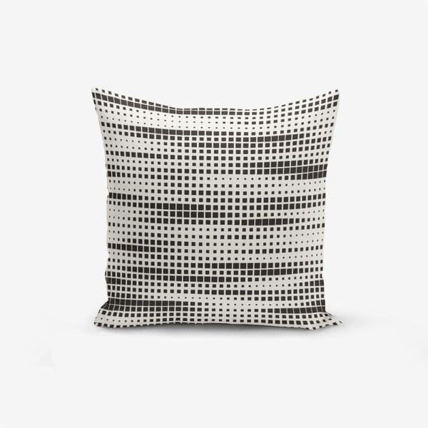 Pamučna navlaka za jastuk Minimalističke navlake za jastuke Modern Kareler, 45 x 45 cm