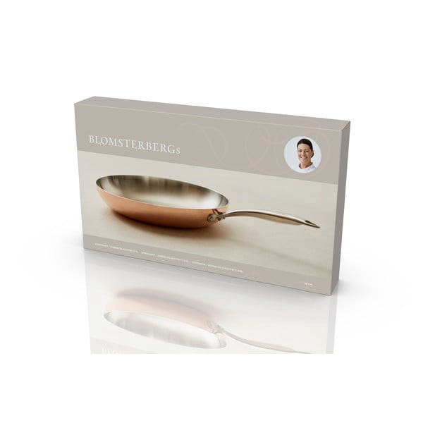 Tava od nehrđajućeg čelika/bakrena ø 28 cm – Blomsterbergs-image-4