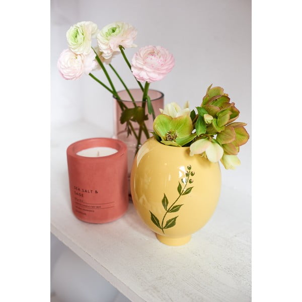 Mirisna svijeća od sojinog voska vrijeme gorenja 24 h Fraga: Sea Salt and Sage – Blomus-image-1