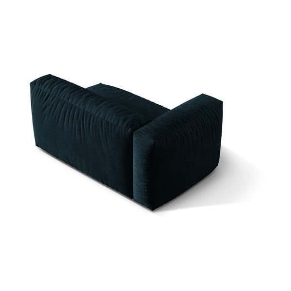 Tamno plava baršunasti modularna sjedeća garnitura (s lijevim kutom) Martina – Micadoni -image-2