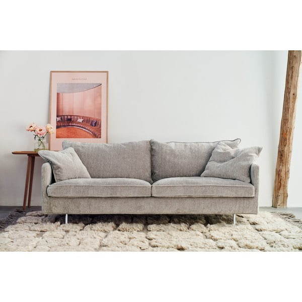 Svijetlo siva sofa 216 cm Julia – Sits-image-1