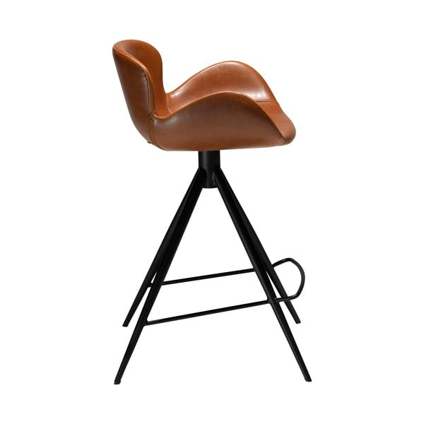 Barska stolica od imitacije kože u boji konjaka DAN-FORM Denmark Gaia, visina 87 cm-image-4
