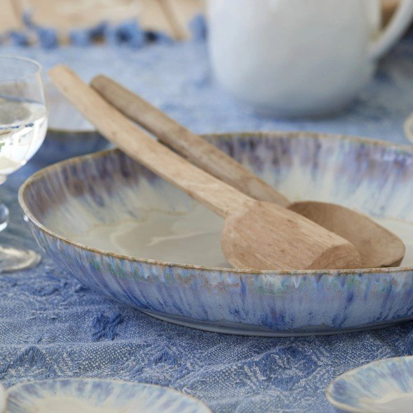 Plava zdjela za voće od kamenine Costa Nova Brisa, ⌀ 36 cm-image-1