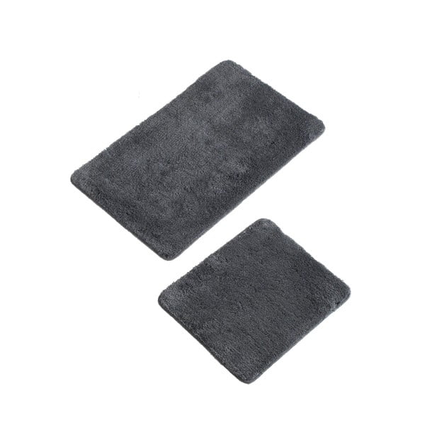 Set s 2 antracit kupaonska otirača Colours of Square