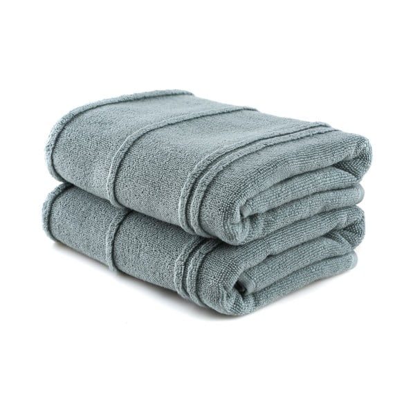 Zeleni ručnici u setu 2 kom od frotira 50x90 cm Arden – Foutastic