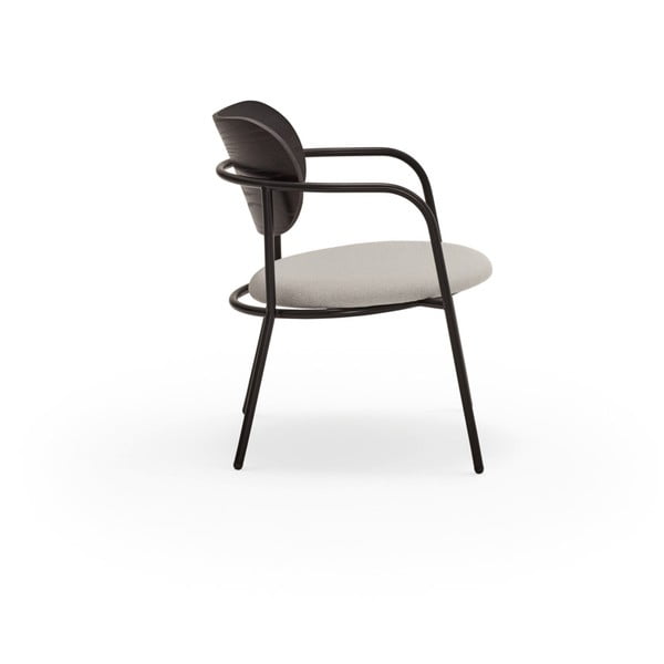 Crno-siva fotelja u dekoru jasena Eclipse - Teulat-image-3