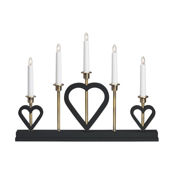 Crni božićni svjetlosni ukras Melissa – Markslöjd