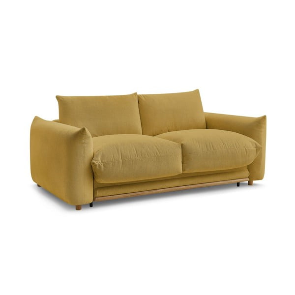 Žuta  sklopiva sofa 234 cm Ernest – Bobochic Paris-image-3