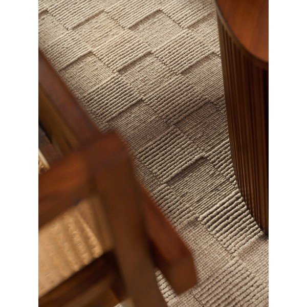 Smeđi ručno rađen vunen tepih 120x170 cm Scala – Villeroy&Boch-image-4