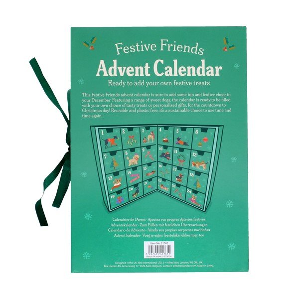 Adventski kalendar 37,5 cm Festive Friends – Rex London-image-4