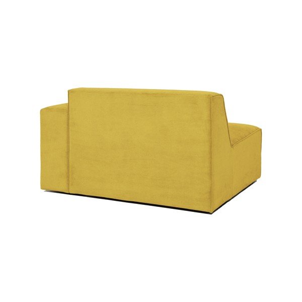 Žuti baršunasti završni element Scandic Sting, 124 cm, desni kut-image-3