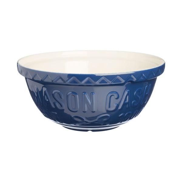 Zemljana zdjela Mason Cash Varsity Blue, ⌀ 24 cm