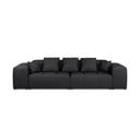Crni kauč 320 cm Rome - Cosmopolitan Design