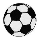 Dječji tepih u obliku nogometne lopte Catherine Lansfield It's a Goal, ⌀ 66 cm