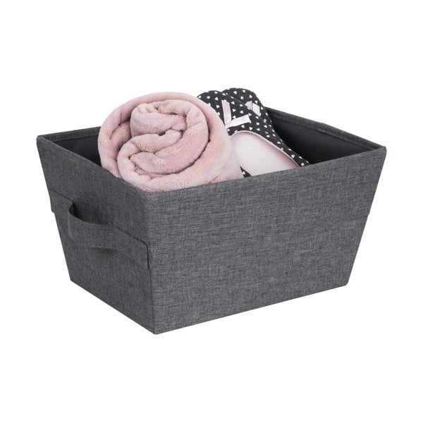 Siva košara za odlaganje Bigso Box of Sweden Tap, 26 x 19 cm-image-2