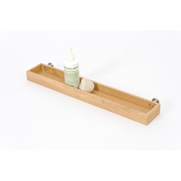 Zidna polica za kupaonicu od hrastovine Wireworks Yoku-image-4