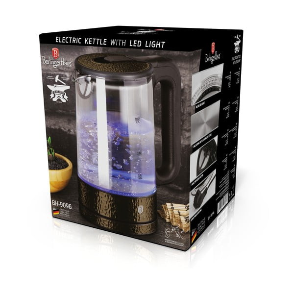 Crno kuhalo za vodu 1,7 l Primal Gloss Collection - BerlingerHaus-image-4