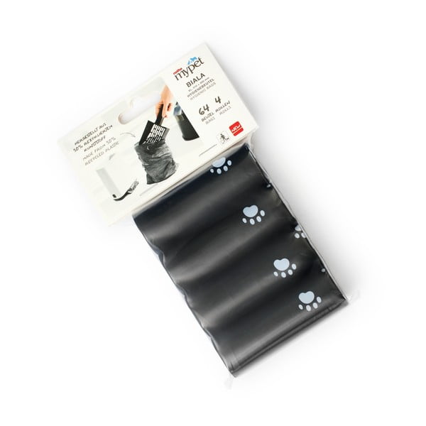 Crne vrećice za mačji pijesak u setu 4 kom 11x18 cm Biala – Rotho