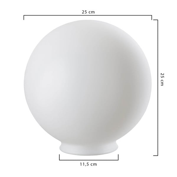 Bijelo sjenilo za vanjsku rasvjetu Homemania Decor Hedwig-image-2