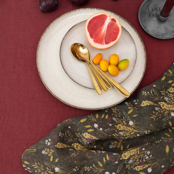 Lanena kuhinjska krpa 45x65 cm Woodland – Linen Tales-image-2