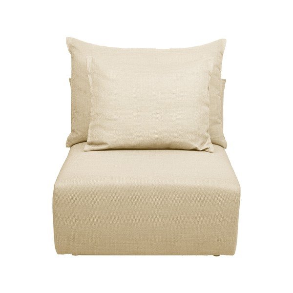 Krem sofa modul (srednji dio) Dune - TemaHome