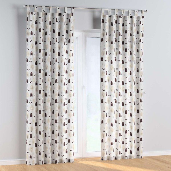 Dječji zastor 260x130 cm Magic Collection - Yellow Tipi-image-1