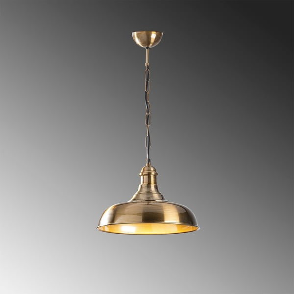 Viseća svjetiljka u zlatnoj boji s metalnim sjenilom ø 32 cm Rosea – Opviq lights-image-2