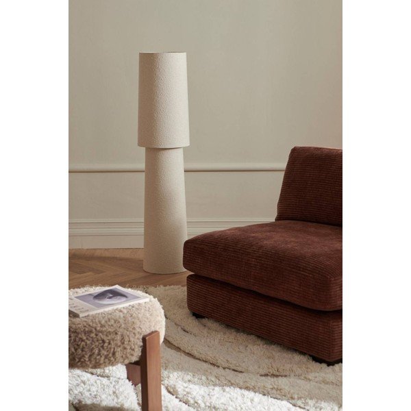 Krem stojeća svjetiljka od boucle tkanine (visina 119 cm) Philo – Ellos Home-image-3