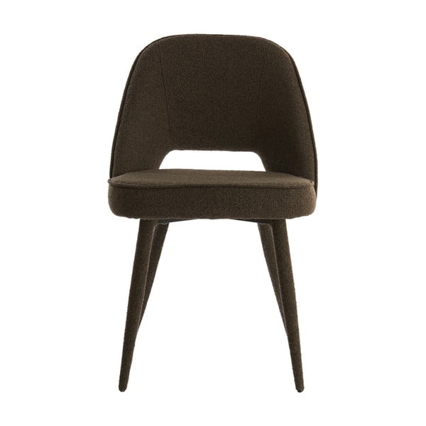 Tamno smeđa blagovaonska stolica Djeslin – Light & Living-image-1