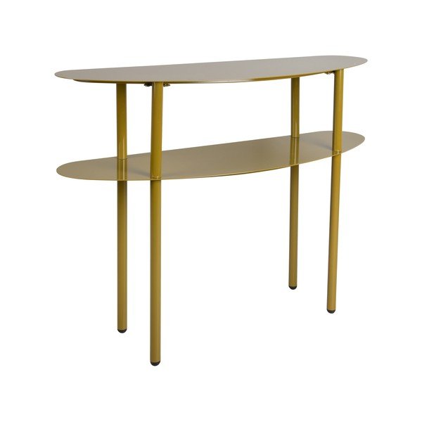 Kaki zeleni metalni pomoćni stol 28x90 cm Paris – Leitmotiv-image-2