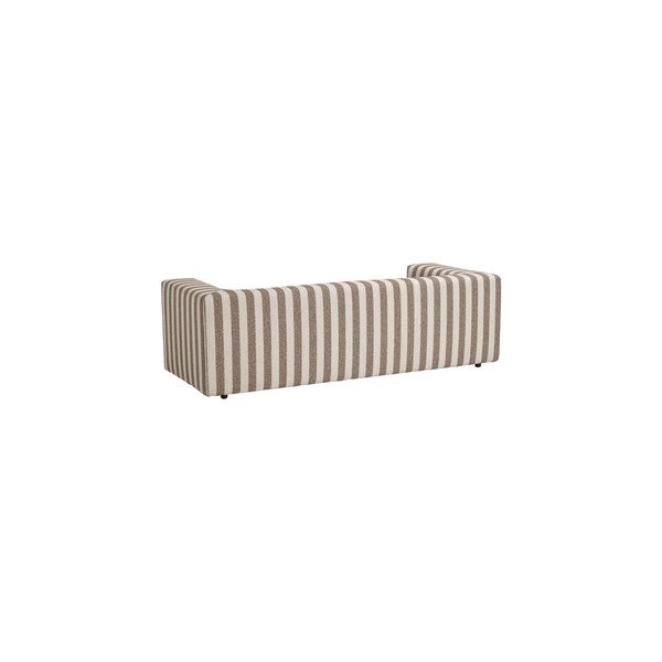 Smeđa/krem sofa od šenila 220 cm Lisa – Ellos Home-image-4