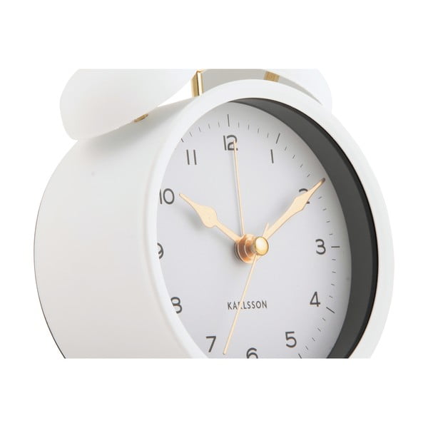 Budilica ø 10 cm Classic Twin Bell – Karlsson-image-3