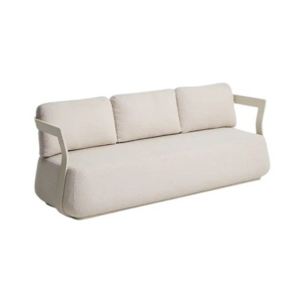 Bež podstavljena vrtna sofa Tamaris – Kave Home