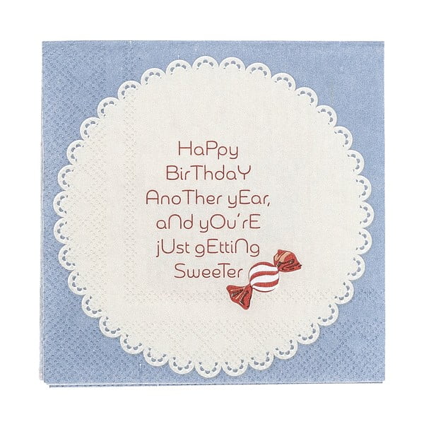 Papirnati ubrusi u setu 20 kom Oscar – Bloomingville Mini-image-2