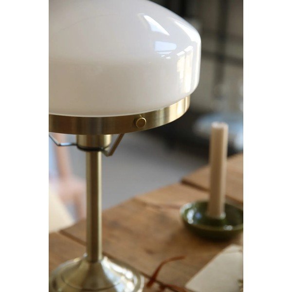 Krem/mjedena stolna lampa (visina 39 cm) Aurelia – Markslöjd-image-2