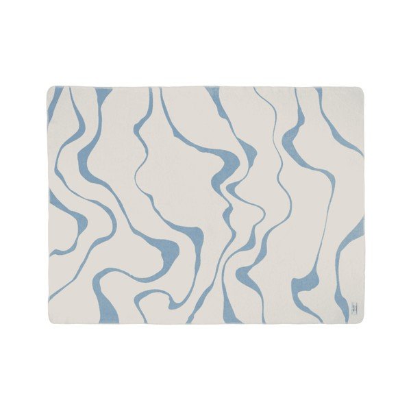 Plava/krem deka 150x200 cm Felu – noo.ma-image-3