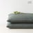Lanena jastučnica 80x80 cm Forest Green  – Linen Tales