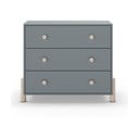 Dječja komoda prljavo zelena od masivnog bora 90x80x40 cm Enola – Marckeric