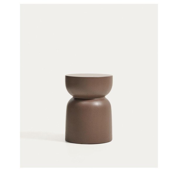 Okrugao vrtni stolić betonski ø 32 cm Garbet – Kave Home