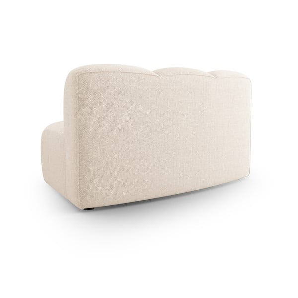 Krem modularna sjedeća garnitura (srednji modul ) Lupine – Micadoni Home-image-4