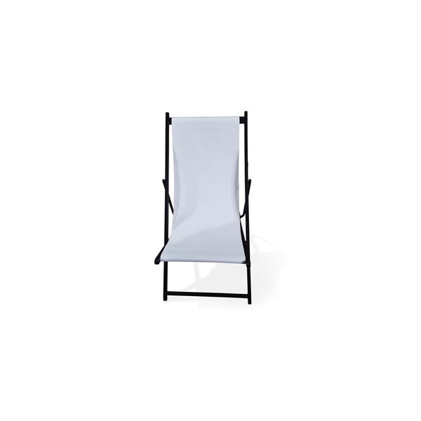 Bijela sklopiva vrtna ležaljka Debut Deck, 106 cm-image-1