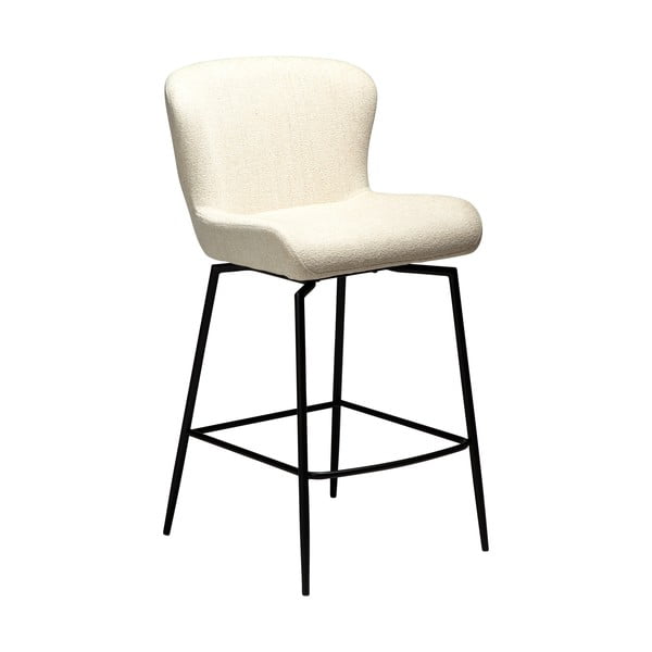 Krem podstavljena barska stolica (visine sjedala 67,5 cm) Glam – DAN-FORM Denmark