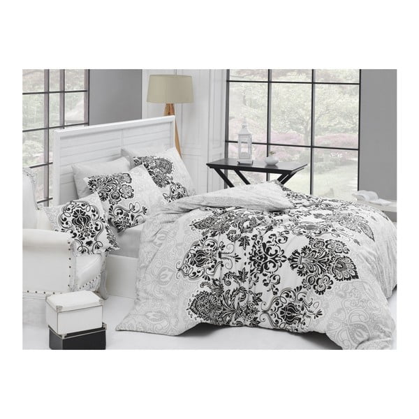 Posteljina s posteljinom za bračni krevet Nazenin Home Luxury, 200 x 220 cm